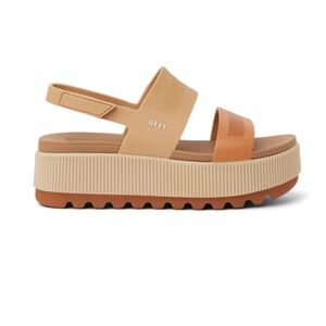Reef Water Vista Higher Sandal in Brown Dou